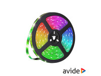 Avide Kit Fita 150 Leds 5050 RGB 12V 5M IP65 WIFI+ IR Avide Kit Fita 150 Leds 5050 RGB 12V 5M IP65 WIFI+ IR